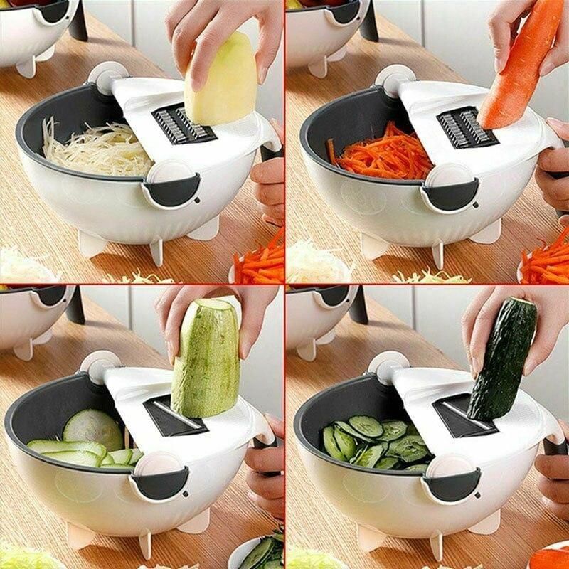 Vegetable Cutter - 7 in 1 Multifunction Magic Vegetable Cutter & Chopper