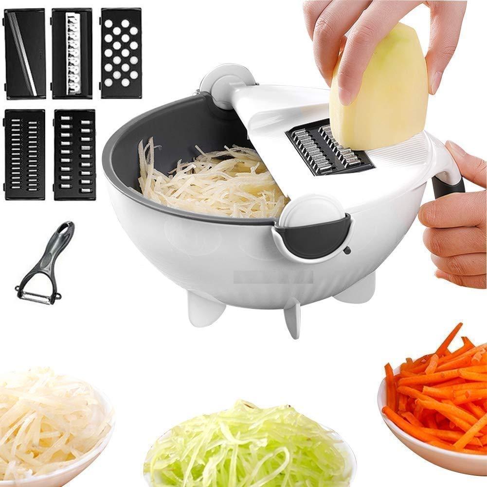 Vegetable Cutter - 7 in 1 Multifunction Magic Vegetable Cutter & Chopper